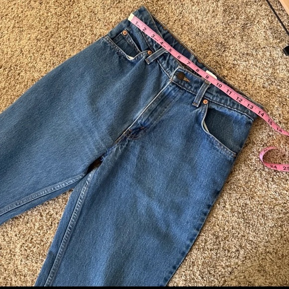 Vintage Levi’s 550 High Waisted Relaxed Fit Tapered Leg Jeans Orange Tab 
Sz 29 - Picture 9 of 12